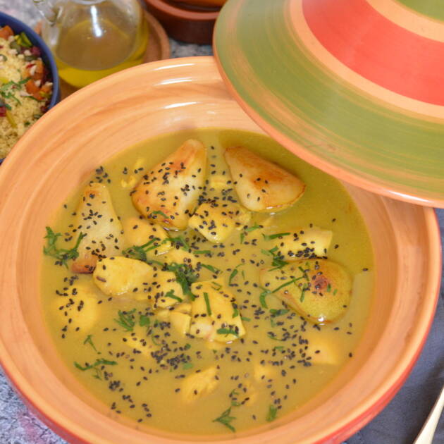 Moroccan tagine served for Moroccan Night at The Tree Inn